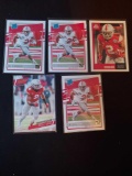 Football rc lot of 5