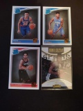 Basketball rookie lot of 4