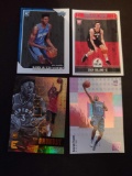 Basketball rookie lot of 4