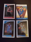 Basketball rookie lot of 4
