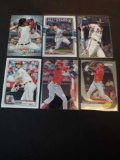 Baseball card lot of 6
