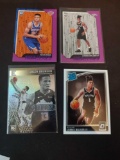 Basketball rc lot of 4