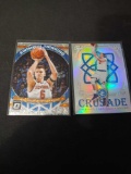 Kristaps Porzingis refractor lot of 2