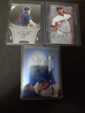 Autograph lot of 3