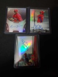 Autograph lot of 3