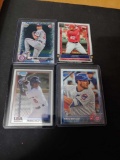 Baseball card lot of 4