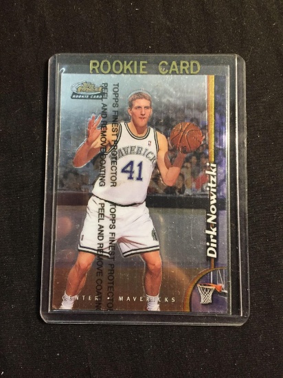 1998-99 Finest #234 DIRK NOWITZKI Mavs ROOKIE Basketball Card