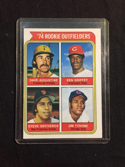 1974 Topps #598 KEN GRIFFEY SR. Reds ROOKIE Vintage Baseball Card