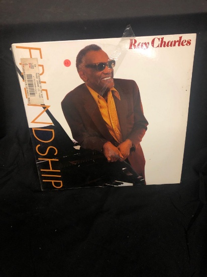 Ray Charles Friendships Vintage Vinyl LP Record from Collection