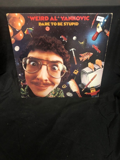 "Weird Al'' Yankovic Dare to be Stupid Vintage Vinyl LP Record from Collection