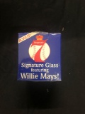 Seagram's 7 Vintage Signature Glass featuring Willie Mays! Sealed in Original Package