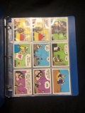 Binder of Comic Cards Trading Cards