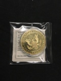 JFK American Presidents Liberty Gold Coin 04014 COA