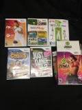 6 Count Lot of Nintendo Wii Video Games