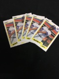 5 Count Lot Ken Griffey Jr Fleer 1990 Baseball Cards