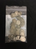64 Count Lot of Buffalo Nickels!