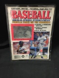 Barry Bonds & Ken Griffey Jr. Autographed Baseball 1993 Pro Preview Magazine