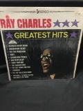 Ray Charles Greatest Hits Vintage Vinyl LP Record from Collection