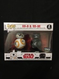 Pop! Funko BB-8 & BB-9E STAR WARS 2 Pack in Box from Collector