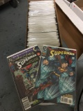 Long Box Full of Comic Books from Huge Collection Break