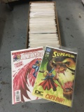 Long Box Full of Comic Books from Huge Collection Break