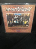 We are the World The Historic Recording Plus 9 New Superstar Songs Vintage Vinyl LP Record from