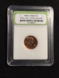 1969-S United States Lincoln Penny - INB BU Graded