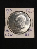 1971-S United States Eisenhower Proof 40% Silver Dollar Coin