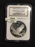 2008-P United States Bald Eagle Silver Dollar - NGC PF 69 Graded