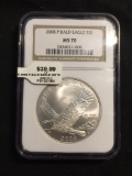 2008-P United States Bald Eagle Silver Dollar - NGC MS 70 Graded