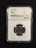 1952 United States Jefferson Silver Nickel - NGC PF 67 Graded