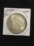 1898 United States Morgan Silver Dollar - 90% Silver Coin