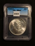 1899-O United States Morgan Silver Dollar - ICG MS 65 Graded