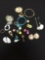 Lot of Various Size & Style Fashion Alloy Pendants