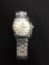 Jinmao Designer Round 32mm Bezel Stainless Steel Watch w/ Bracelet