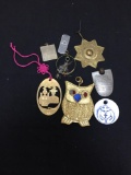 Lot of Various Size & Style Larger Scale Fashion Alloy Pendants