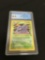 CGC Graded Pokemon Fossil Unlimited Holo Rare Muk 13/62 EX/NM 6.5