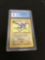 CGC Graded Pokemon Fossil Unlimited Holo Rare Aerodactyl 1/62 EX/NM 6 KEY CARD