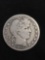 1913-S United States Barber Half Dollar - RARE 90% Silver Coin - 0.361 ASW