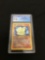 CGC Graded 1999 Pokemon Base Set NINETALES Holofoil Rare Card - Near Mint 7.5+