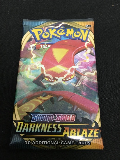 HOT PRODUCT - Booster Pack of Pokemon Darkness Ablaze Cards - 10 Trading Cards