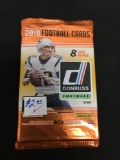 Factory Sealed 2018 Donruss NFL Football 8 Card Pack - LAMAR JACKSON RC?