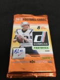 Factory Sealed 2018 Donruss NFL Football 8 Card Pack - LAMAR JACKSON RC?