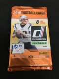 Factory Sealed 2018 Donruss NFL Football 8 Card Pack - LAMAR JACKSON RC?