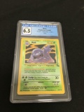 CGC Graded Pokemon Fossil Unlimited Holo Rare Muk 13/62 EX/NM 6.5