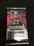 HOT PRODUCT - Factory Sealed 2020 Collegiate Panini PRIZM Draft Picks 6 Football Card Pack