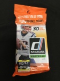 Factory Sealed Donruss 2018 Football Retail Hanger 30 Card Jumbo Pack - LAMAR JACKSON RC?