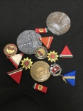 Impressive Collection of Large Medallions, Medals, & Awards - Masonic? Fraternal