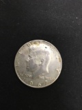 1967 United States Kennedy Half Dollar - 40% Silver Coin - 0.147 ASW