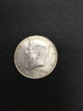 1966 United States Kennedy Half Dollar - 40% Silver Coin - 0.147 ASW